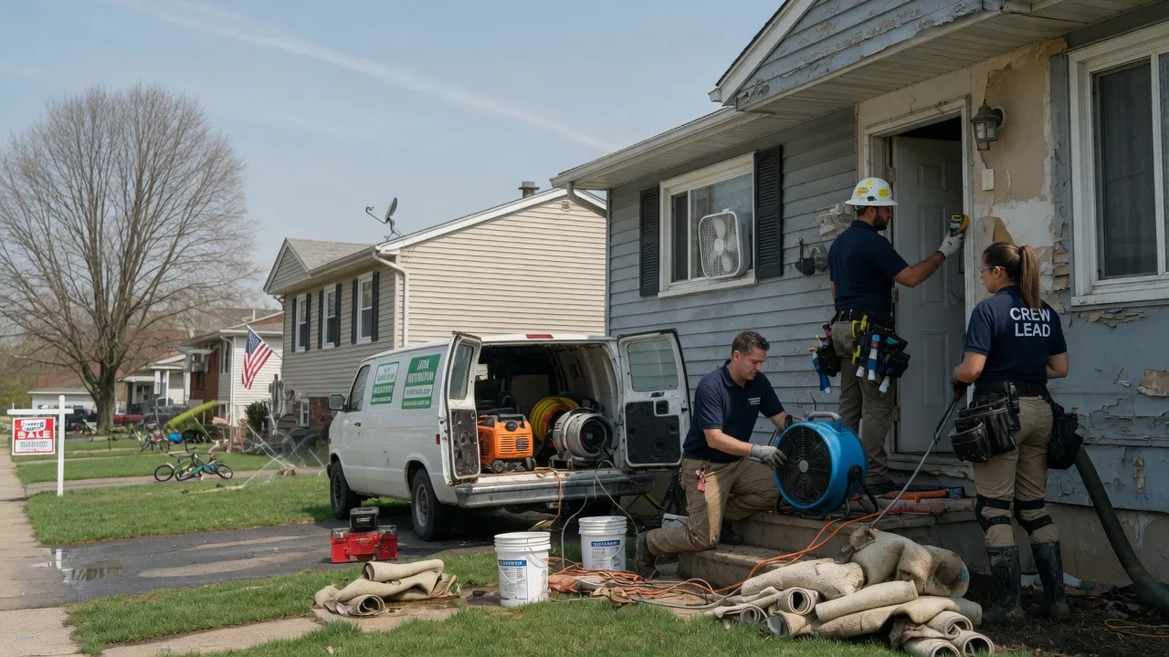 Flood Cleanup in Chariton, IA near me