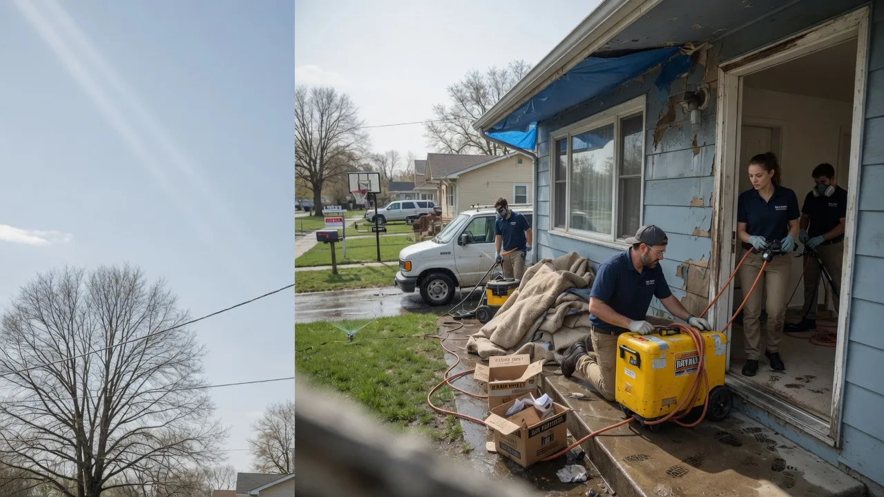 Basement Flood Cleanup in Chariton, IA near me